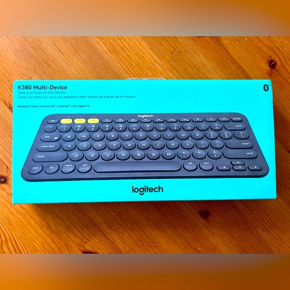 Logitech Bluetooth Keyboard, K380 Multi-Device - Picture 1 of 8